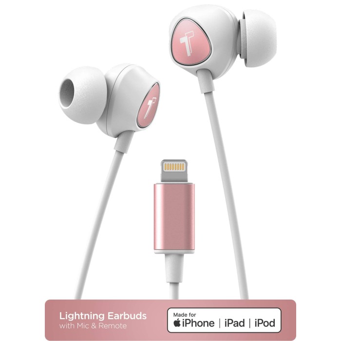  Apple EarPods Headphones with Lightning Connector, Wired Ear  Buds for iPhone with Built-in Remote to Control Music, Phone Calls, and  Volume : Electronics