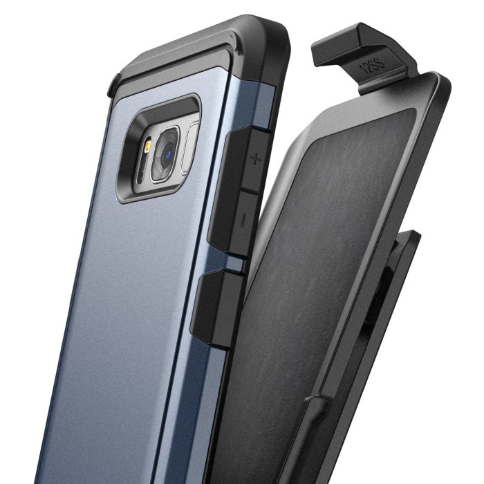 Galaxy S8 Plus Scorpio Case and Holster Blue