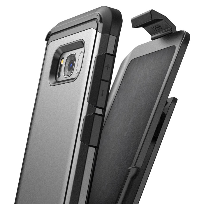 Galaxy S8 Plus Scorpio Case and Holster Grey