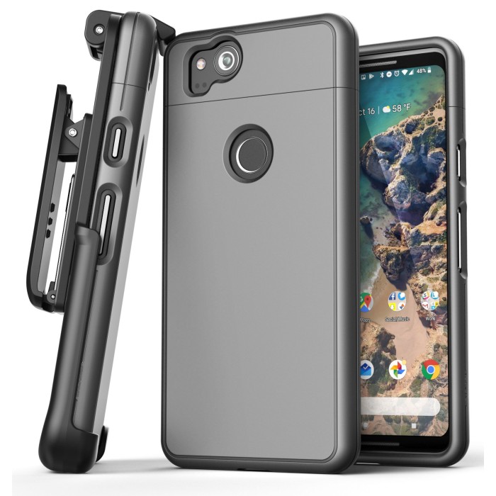 Google-Pixel-Slimshield-Case-And-Holster-Grey-Grey-SD47GY-HL