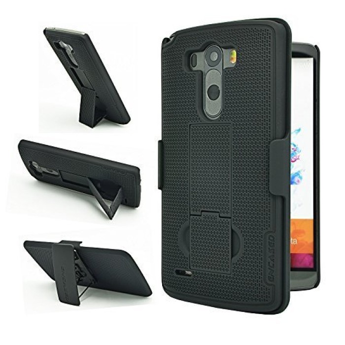 LG G3 Duraclip Case and Holster Black