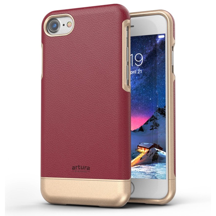iPhone-8-Artura-Case-Red-Red-AS04RD
