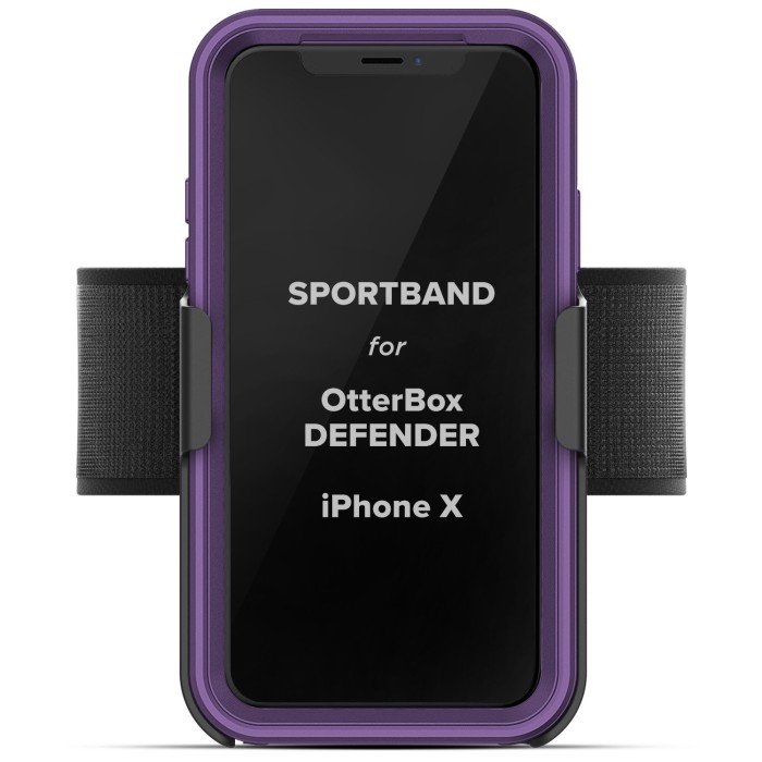 iPhone-X-Otterbox-Defender-Armband-Black-AB4504