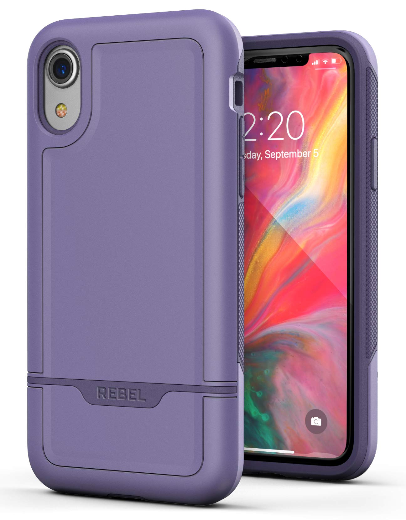 iPhone XR Rebel Case Purple - Encased