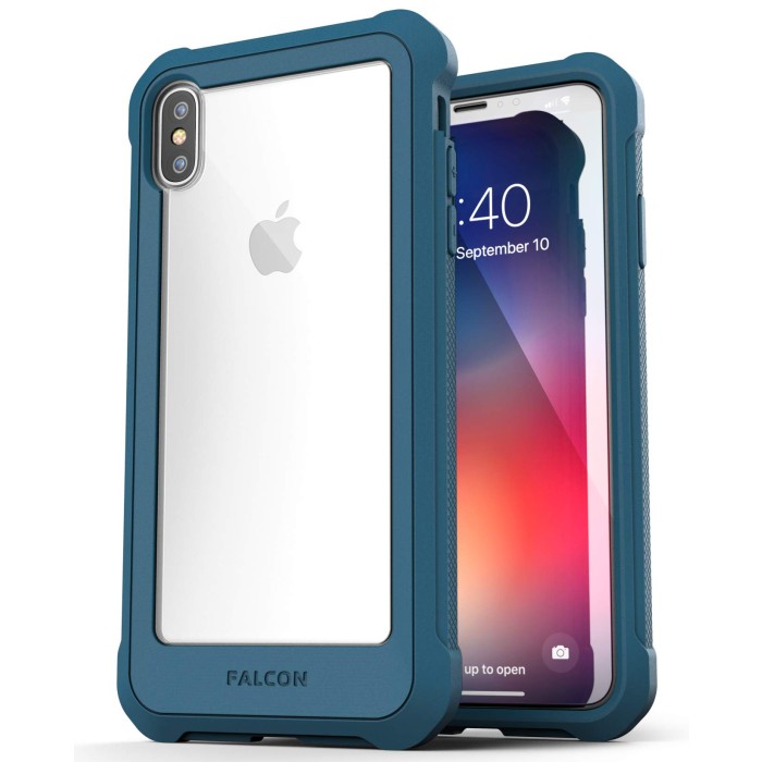 iPhone Xs Max Falcon Case Blue