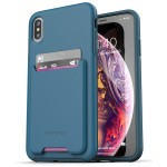 iPhone Xs Max Phantom Wallet Case Blue