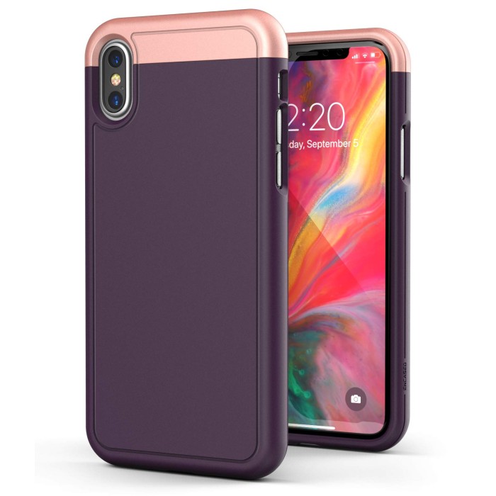 iPhone Xs Max SlimShield Case Purple