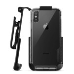 iPhone Xs Max Tech 21 Pure Clear Holster Black