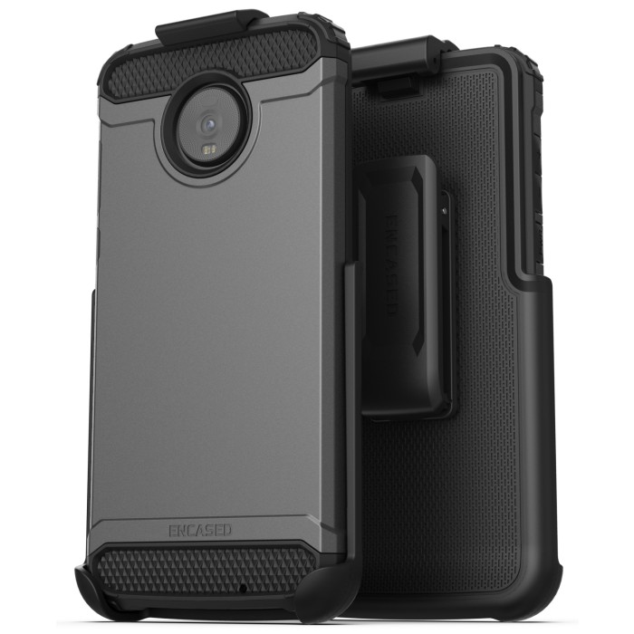 Moto-Z4-Scorpio-Case-and-Holster-Grey-Grey-SS86GY-HL