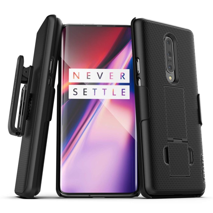 OnePlus 7 Pro  Duraclip Case and Holster Black