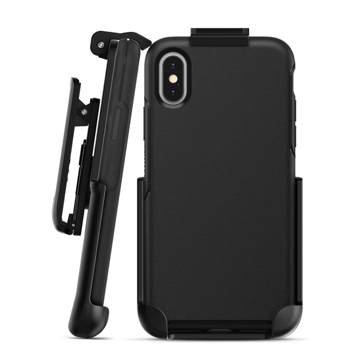 iPhone X Otterbox Symmetry Holster Black