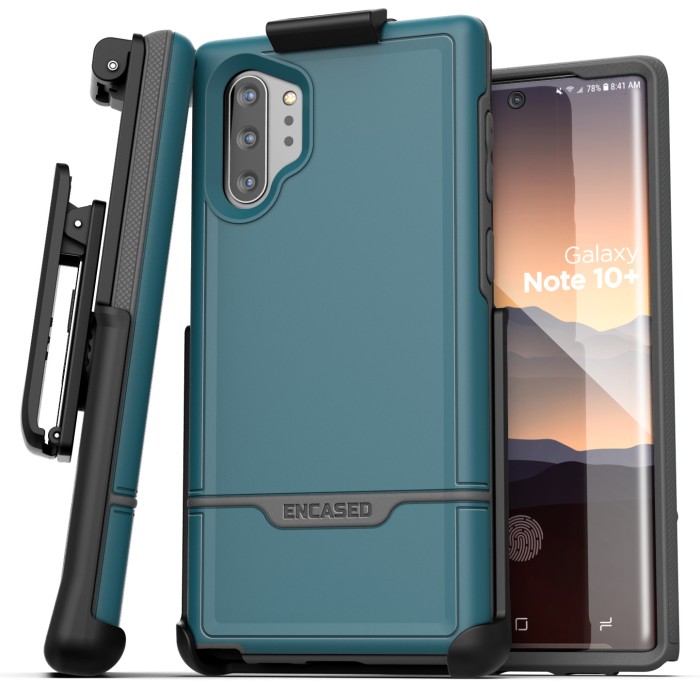 Galaxy Note 10 Plus Rebel Angel Blue with Holster