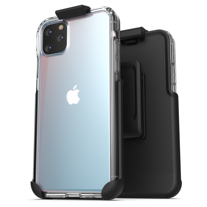 iPhone-11-Pro-ClearBack-Case-and-Holster-Clear-Clear-CBB101-HL