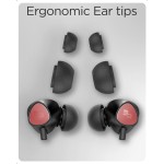 Ergonomic Ear tips Red