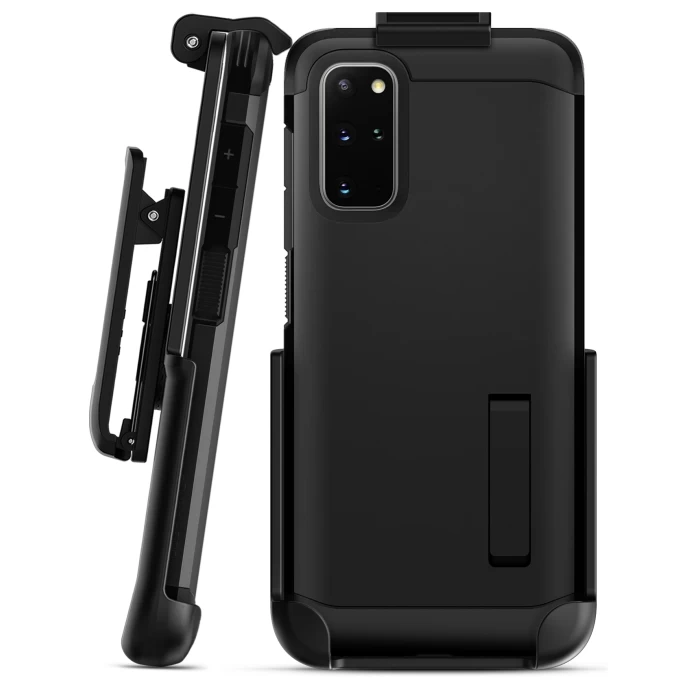 Belt-Clip-Holster-for-Spigen-Tough-Armor-Case-Samsung-Galaxy-S20-Plus-Black-HL95TA