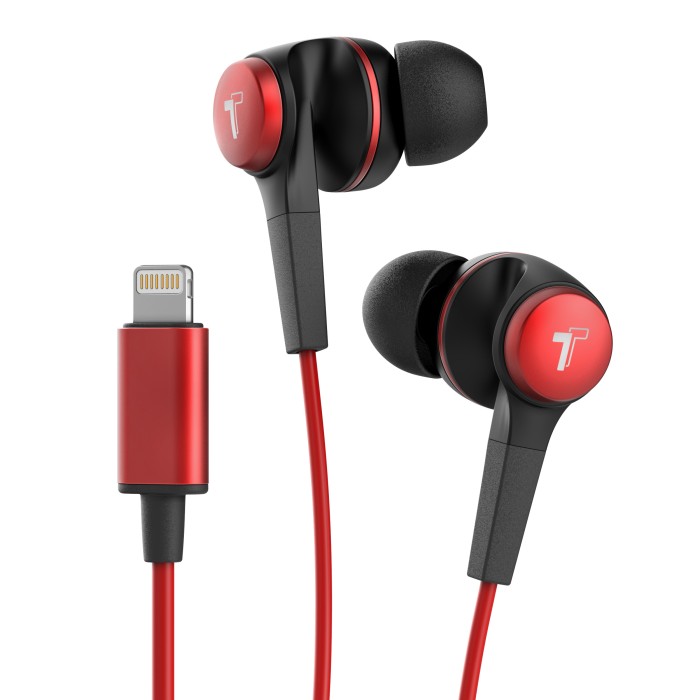 Wired-Earphones-for-iPhone-Headphone-Apple-Certified-In-Ear-Lightning-Earbuds-Red-V120-Red-THRV120RD