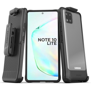 Samsung Note 10 Lite Slimline Case and Holster Black - Encased