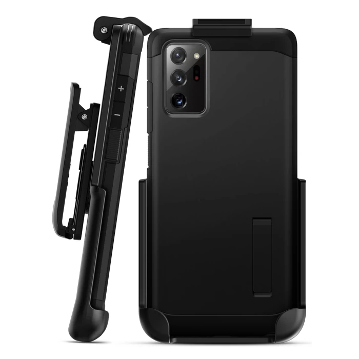 Belt-Clip-Holster-for-Spigen-Tough-Armor-Case-Samsung-Galaxy-Note-20-Ultra-Black-HL131RB