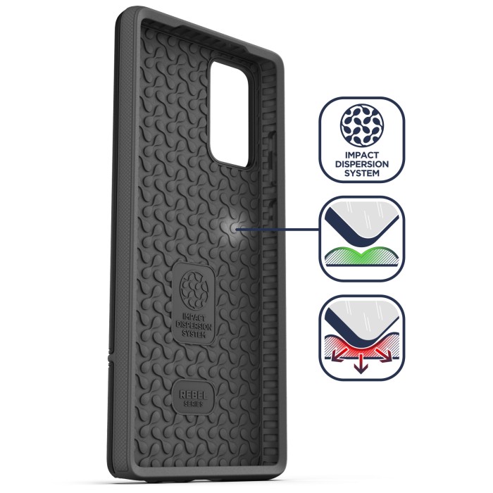 Galaxy Note 20 Ultra 5G Case Rugged Armor Matte Black / in Stock