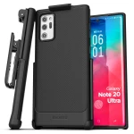 Galaxy-Note-20-Ultra-Thin-Armor-Case-and-Holster-Black-Black-TA131BK-HL