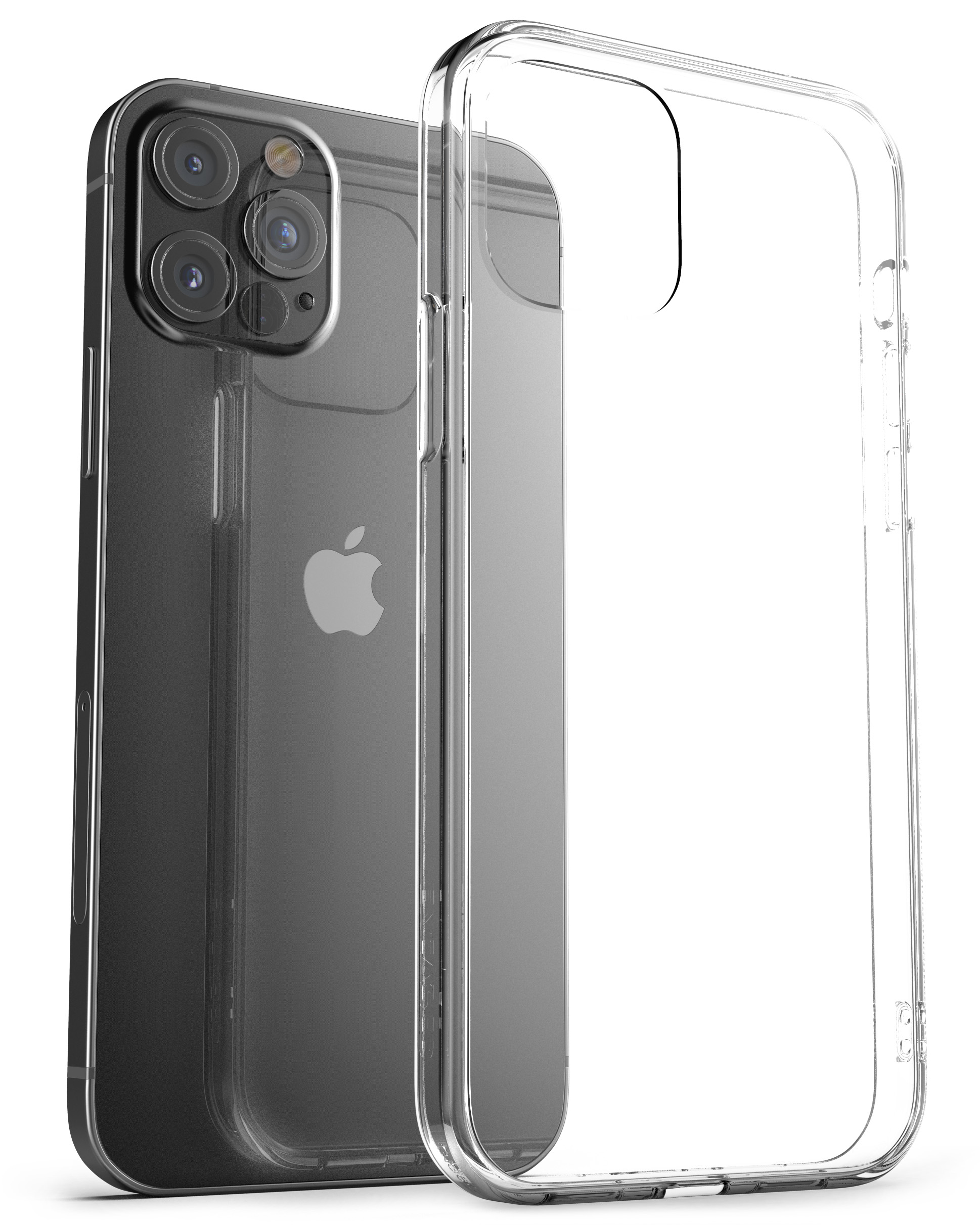 iPhone 12 Pro Max Transparent Back Cover Case