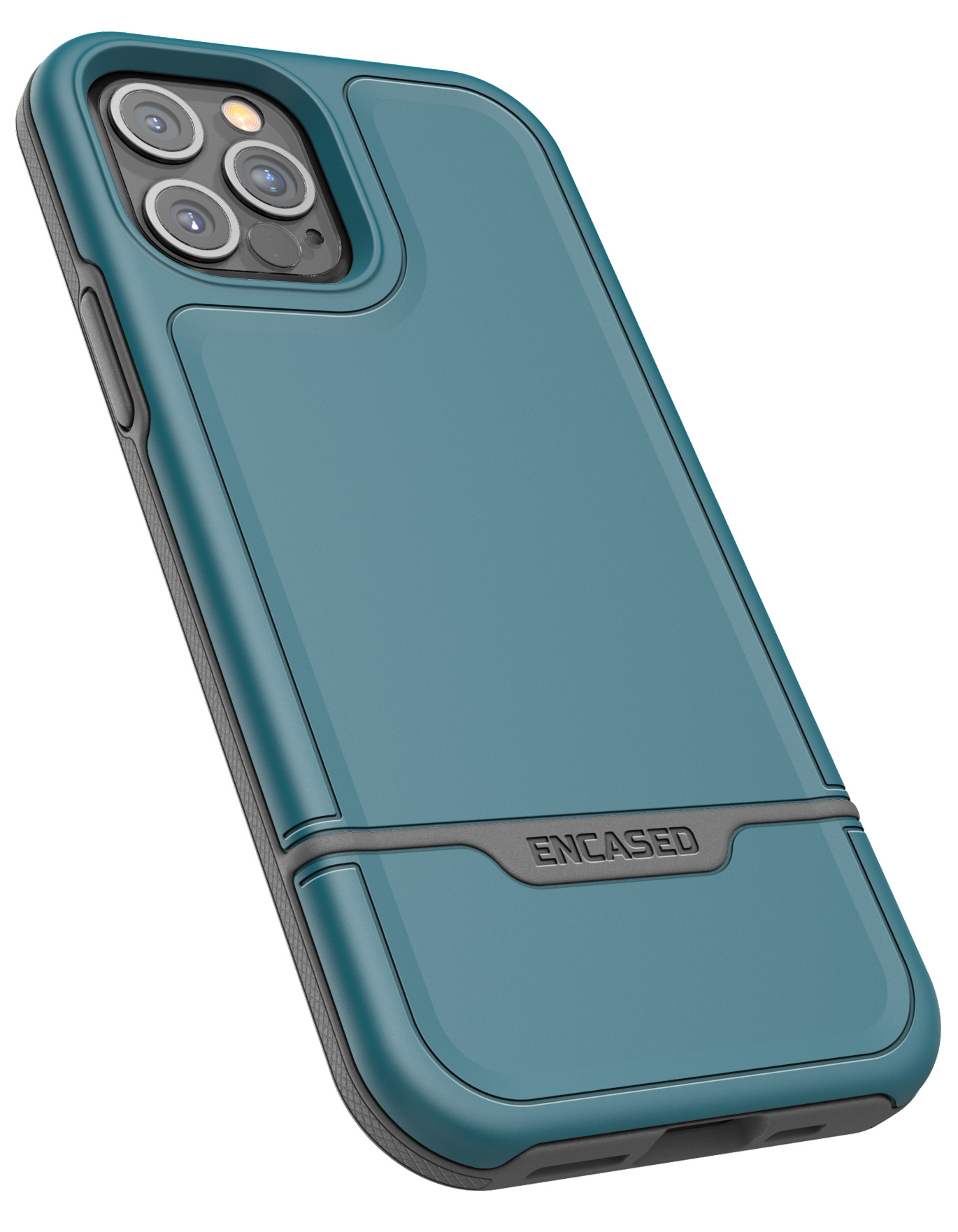 Encased iPhone 12 Pro Max Rebel Case and Holster Blue