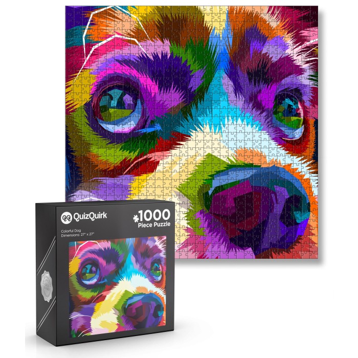 1000-Piece-Colorful-Puppy-Dog-Jigsaw-Puzzle-Puzzle-Saver-Kit-Included-PZ1027