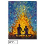1000-Piece-Couple-by-Campfire-Painting-Jigsaw-Puzzle-Puzzle-Saver-Kit-Included-PZ1017-4