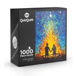 1000-Piece-Couple-by-Campfire-Painting-Jigsaw-Puzzle-Puzzle-Saver-Kit-Included-PZ1017-5