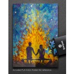 1000-Piece-Couple-by-Campfire-Painting-Jigsaw-Puzzle-Puzzle-Saver-Kit-Included-PZ1017-7
