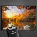 1000-Piece-Sunset-Swan-Jigsaw-Puzzle-Puzzle-Saver-Kit-Included-PZ1024-7