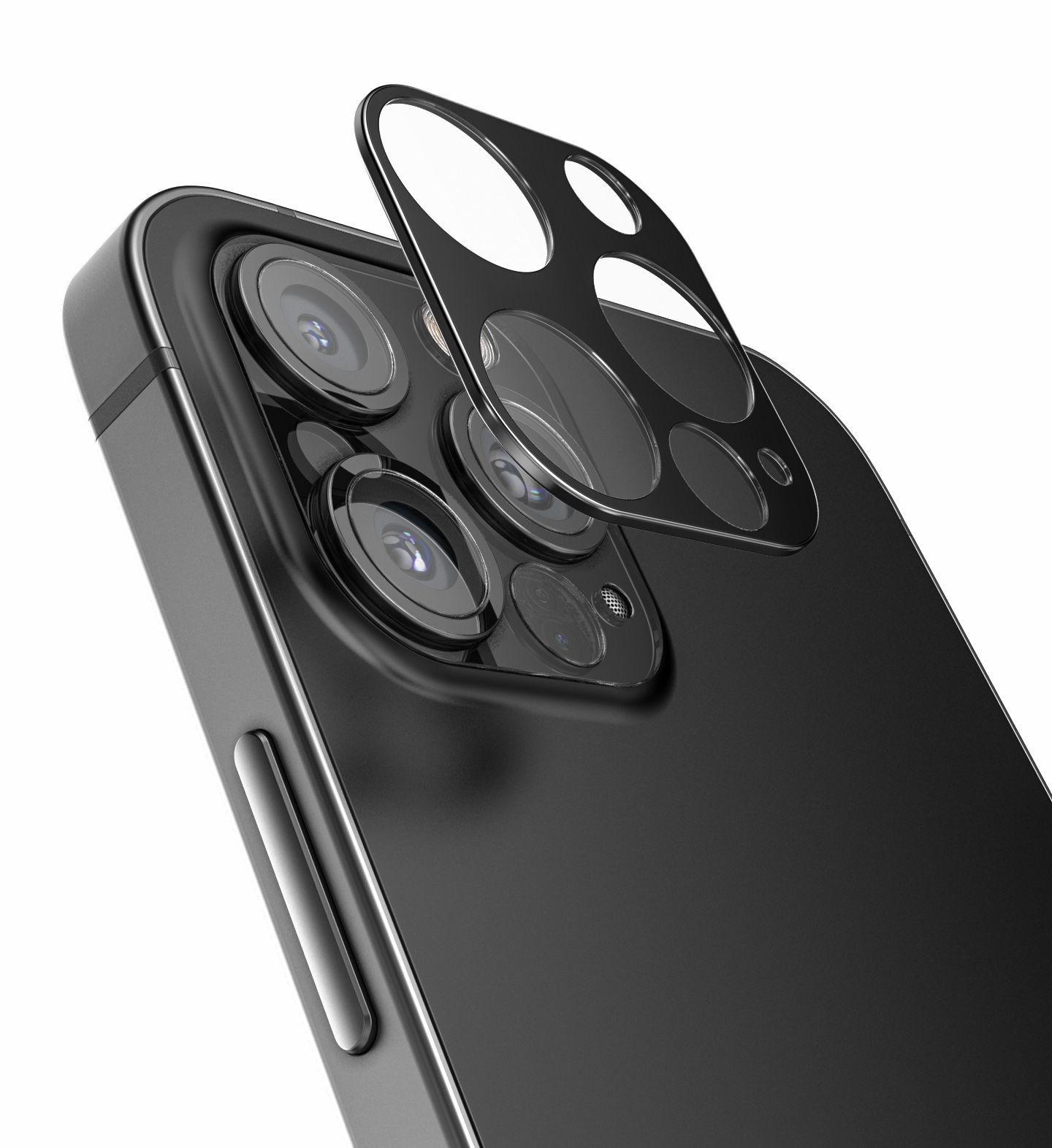 Apple iPhone 12 Pro Camera Protector - Black