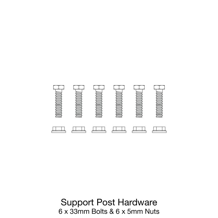 Support Post Hardware