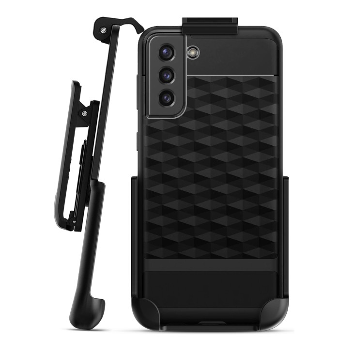 Belt-Clip-Holster-for-Caseology-Parallax-Samsung-Galaxy-S21-Plus-case-not-Included-Black-HL88TA