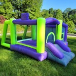 Galvanox-Inflatable-Bounce-House-with-Blower-Jumping-Castle-with-Slide-PurpleGreen-IFBC2313PP-7
