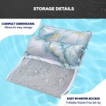 Galvanox-Pool-Hammock-2-in-1-Lounger-Chair-White-Blue-Marble-IFHM002-11