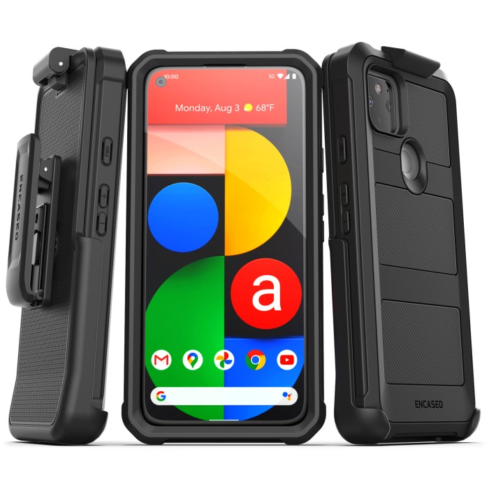 Google-Pixel-5a-5G-Falcon-Armor-Case-With-Belt-Clip-Holster-Black-FA170BKHL