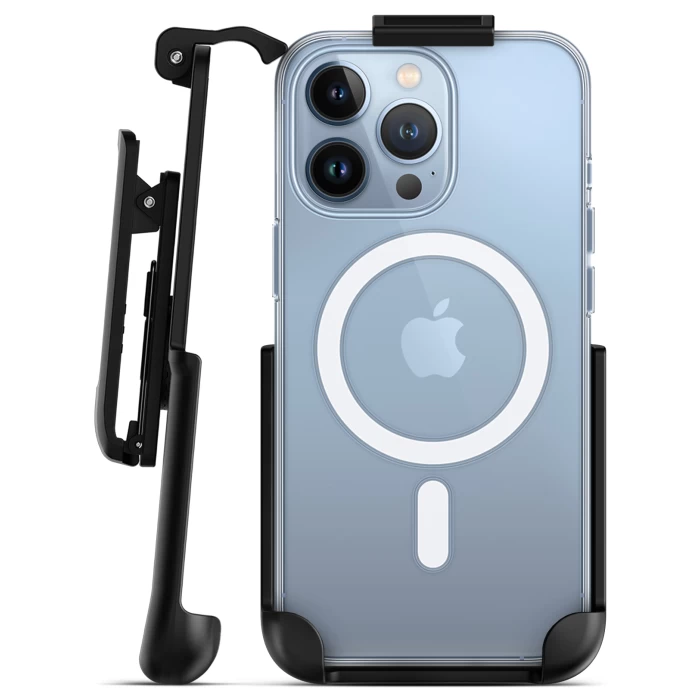 Belt Clip Holster for Apple Clear Case with MagSafe - iPhone 13 Pro Max