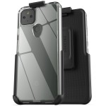 Pixel-5a-5G-Clear-Back-Case-with-Belt-Clip-Holster-Clear-CB170HL