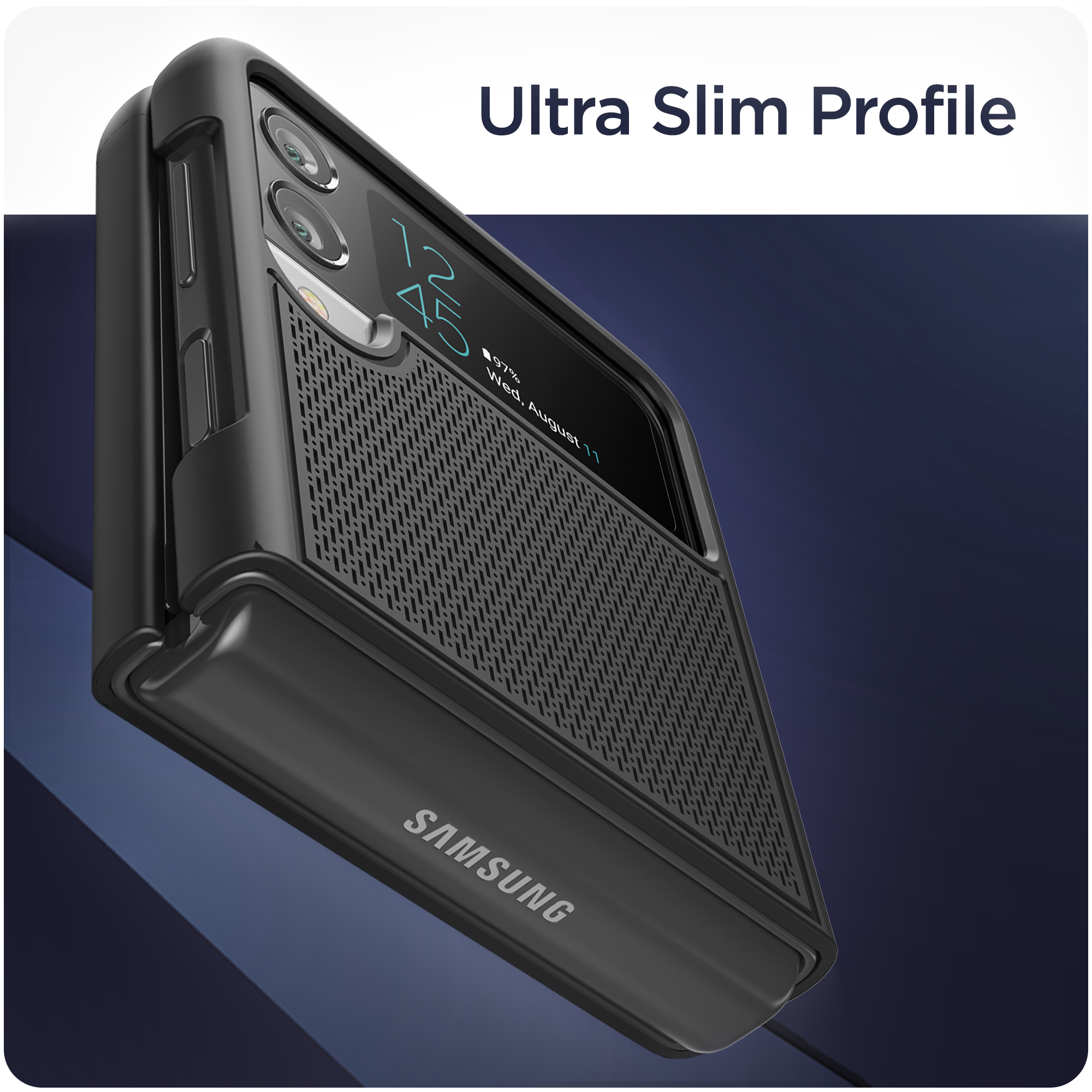 Encased Samsung Galaxy Z Flip 3 DuraClip Combo Case with Belt Clip Holster