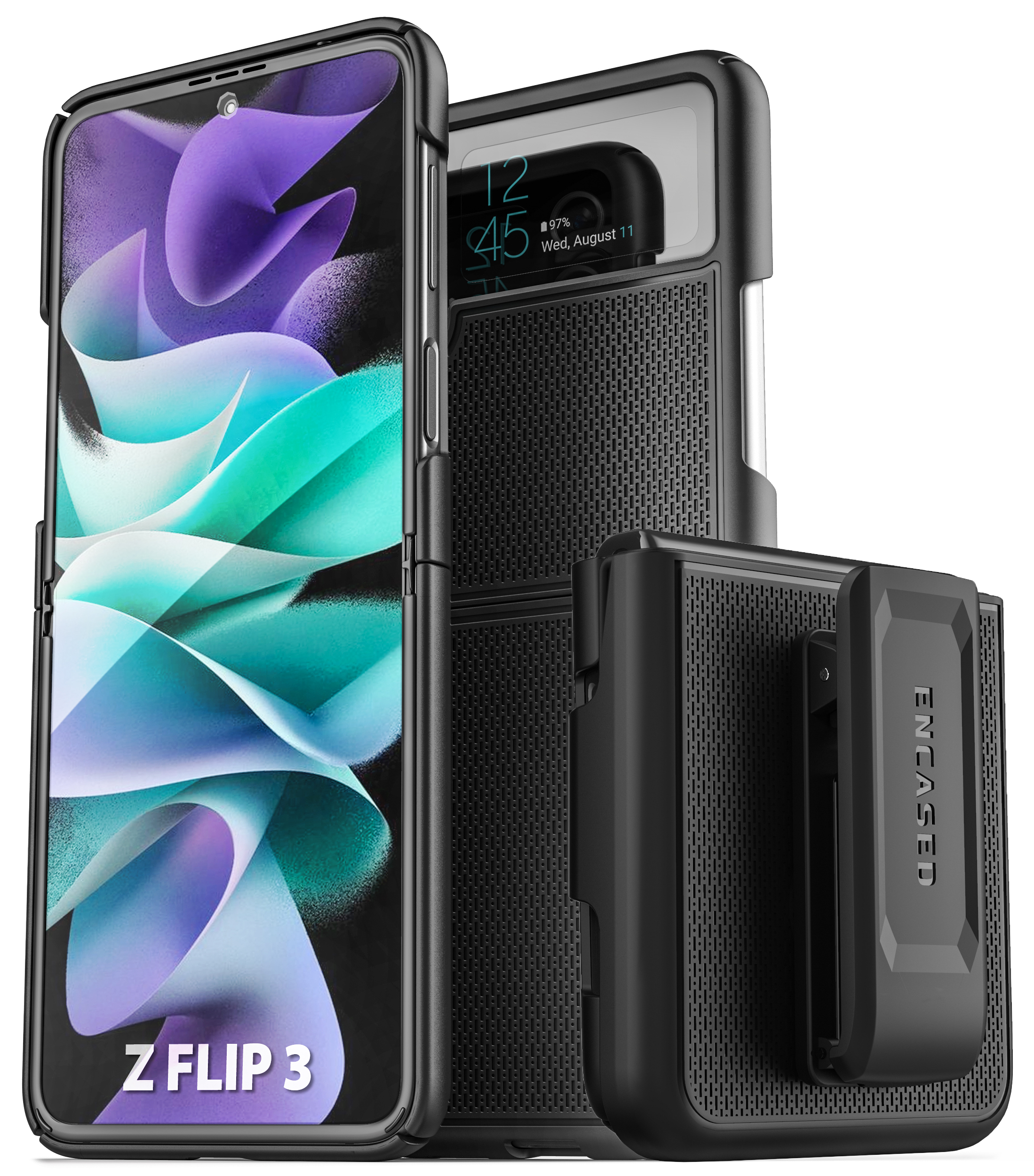  STVBNDHTWRT for Z Flip 3 Case for Samsung Galaxy