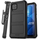 Samsung-Galaxy-A12-Falcon-Shield-Case-With-Belt-Clip-Holster-Back-FS149BKHL