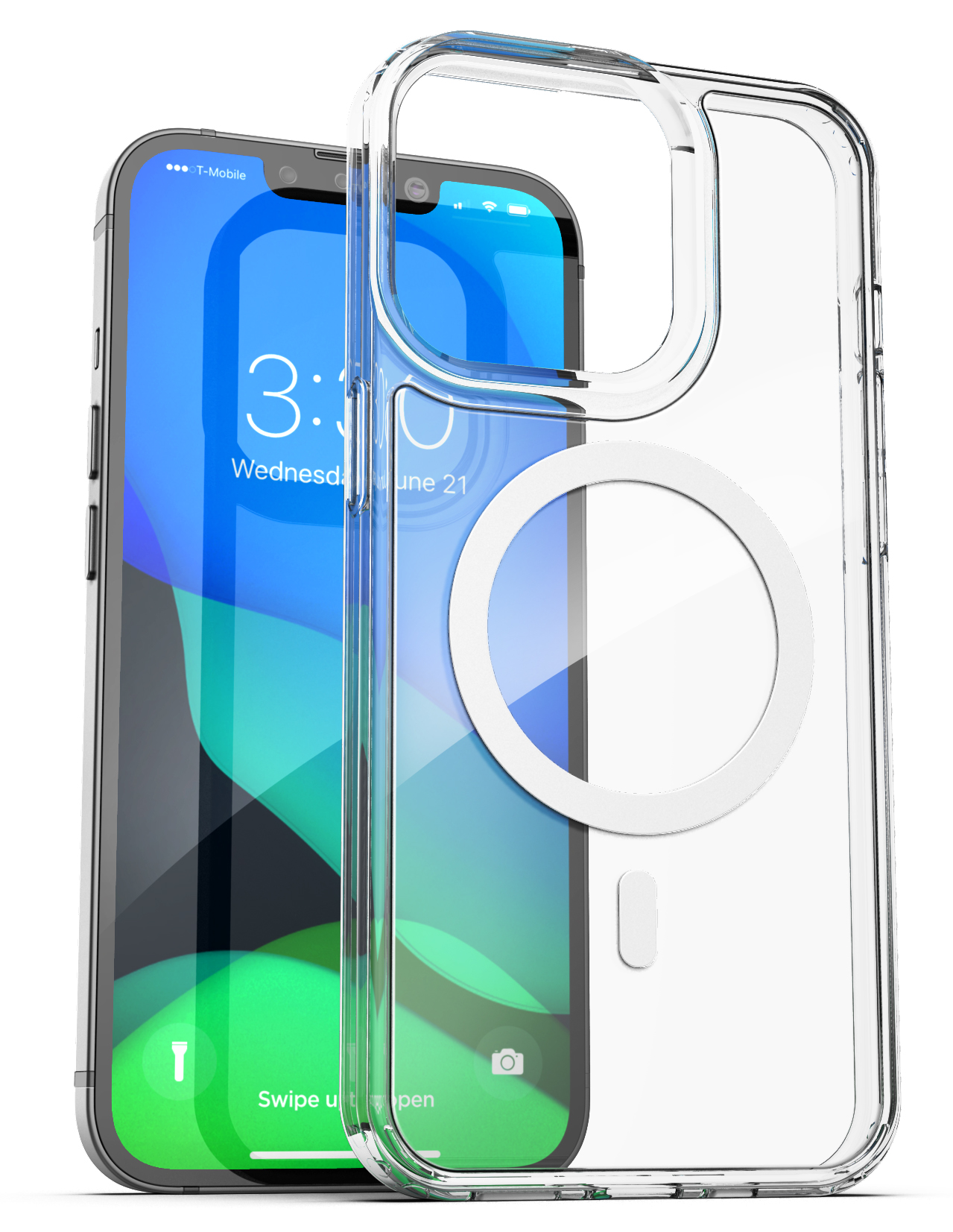 iPhone 13 Pro MagSafe Clear Back Case - Encased