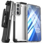 Samsung-Galaxy-S22-Clear-Back-Case-with-Belt-Clip-Holster-Clear-CB214HL