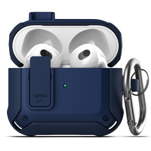 Leather AirPod Case (3rd Generation)- Midnight Blue