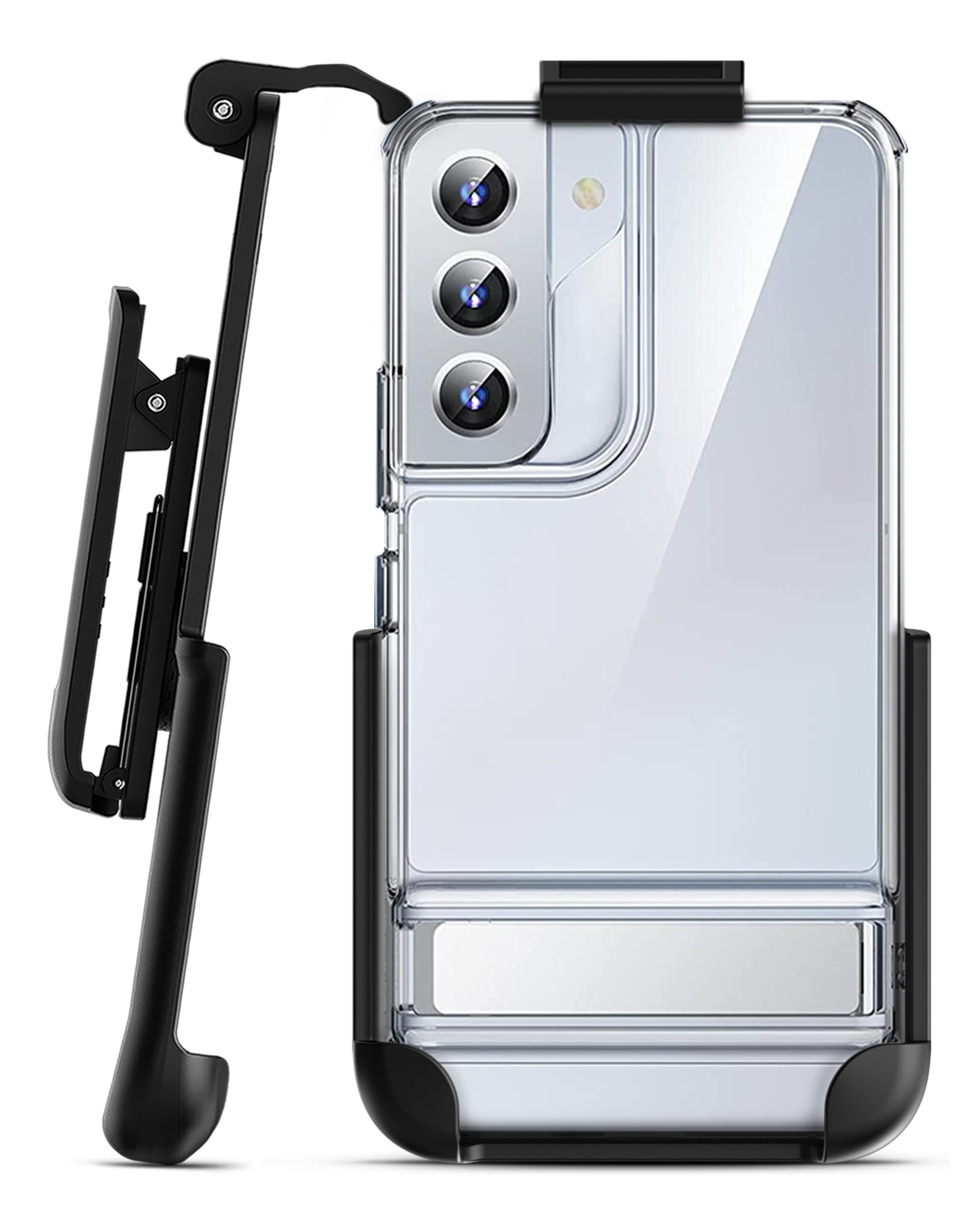 ESR Galaxy S21 Plus 5G Case Samsung Metal Kickstand Phone Case Clear Clear