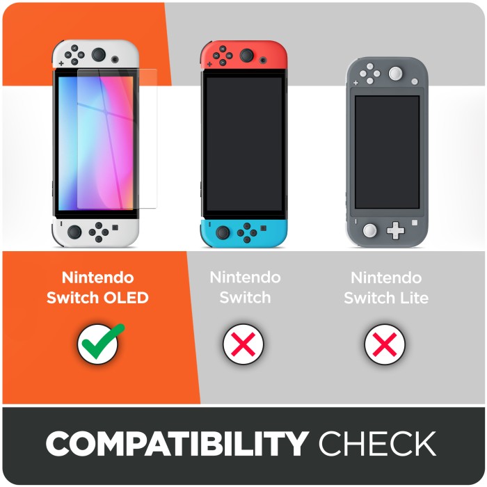 MagGlass Nintendo Switch OLED Blue Light Screen Protector - Encased