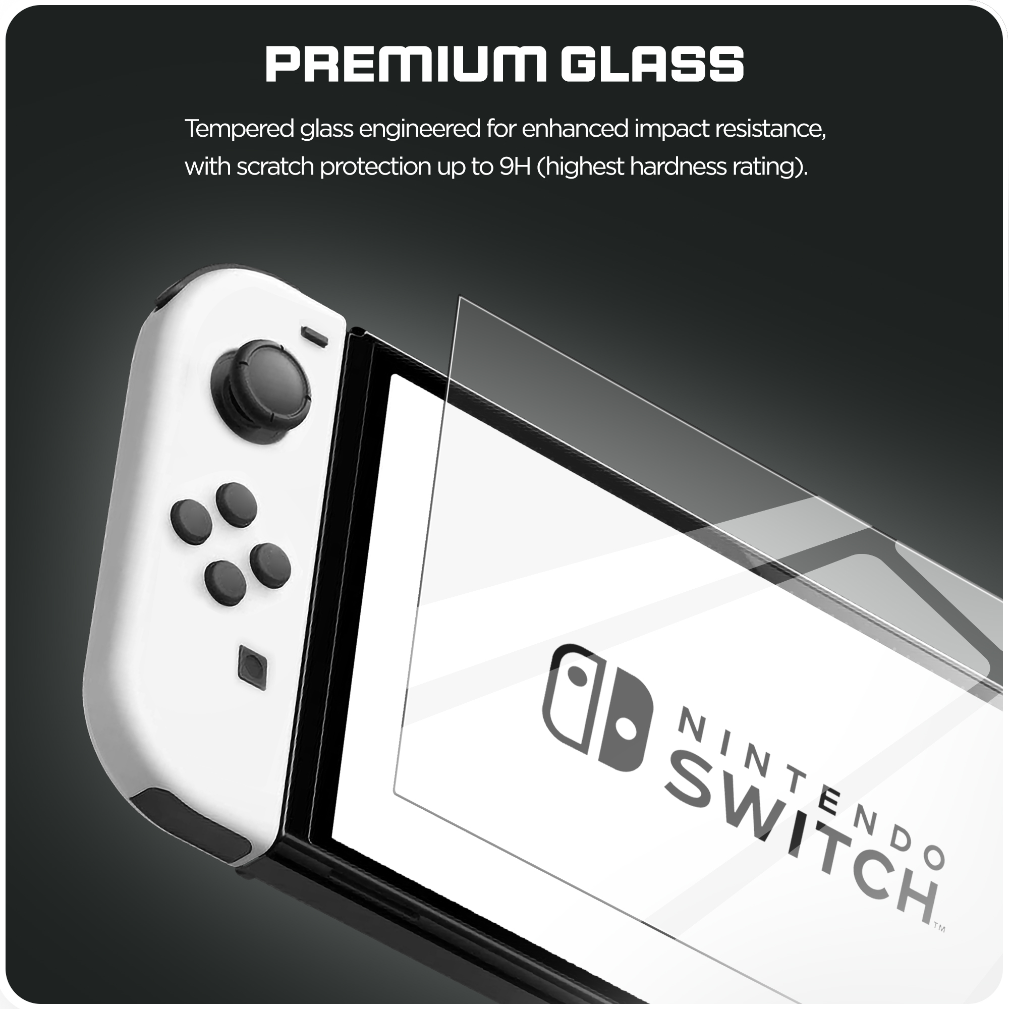 MagGlass Nintendo Switch OLED Blue Light Screen Protector - Encased