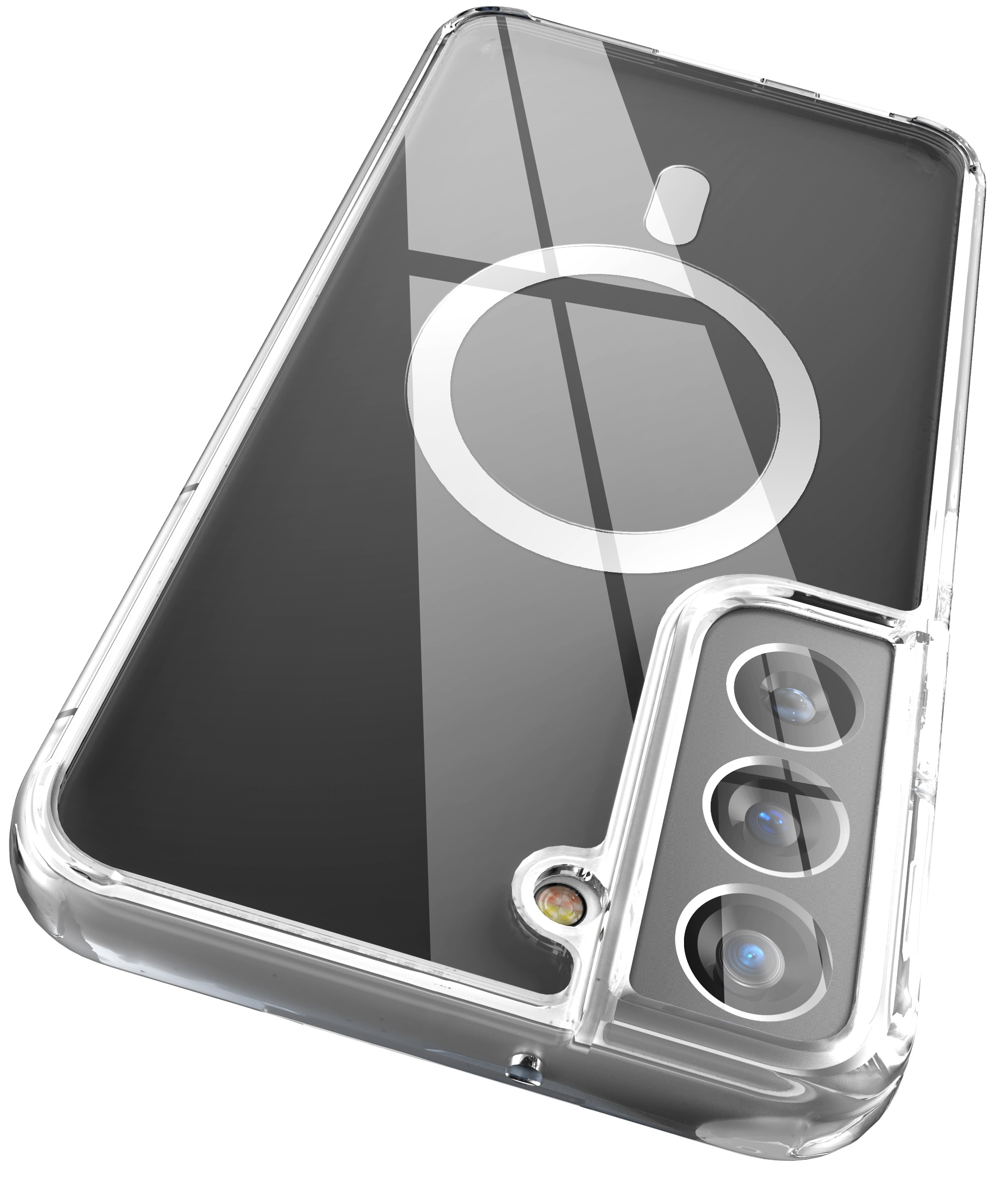 Spigen Ultra Hybrid S Designed for Galaxy S24 Ultra Case (2024),  [Anti-Yellowing] [Military-Grade Protection] [Kickstand] - Crystal Clear