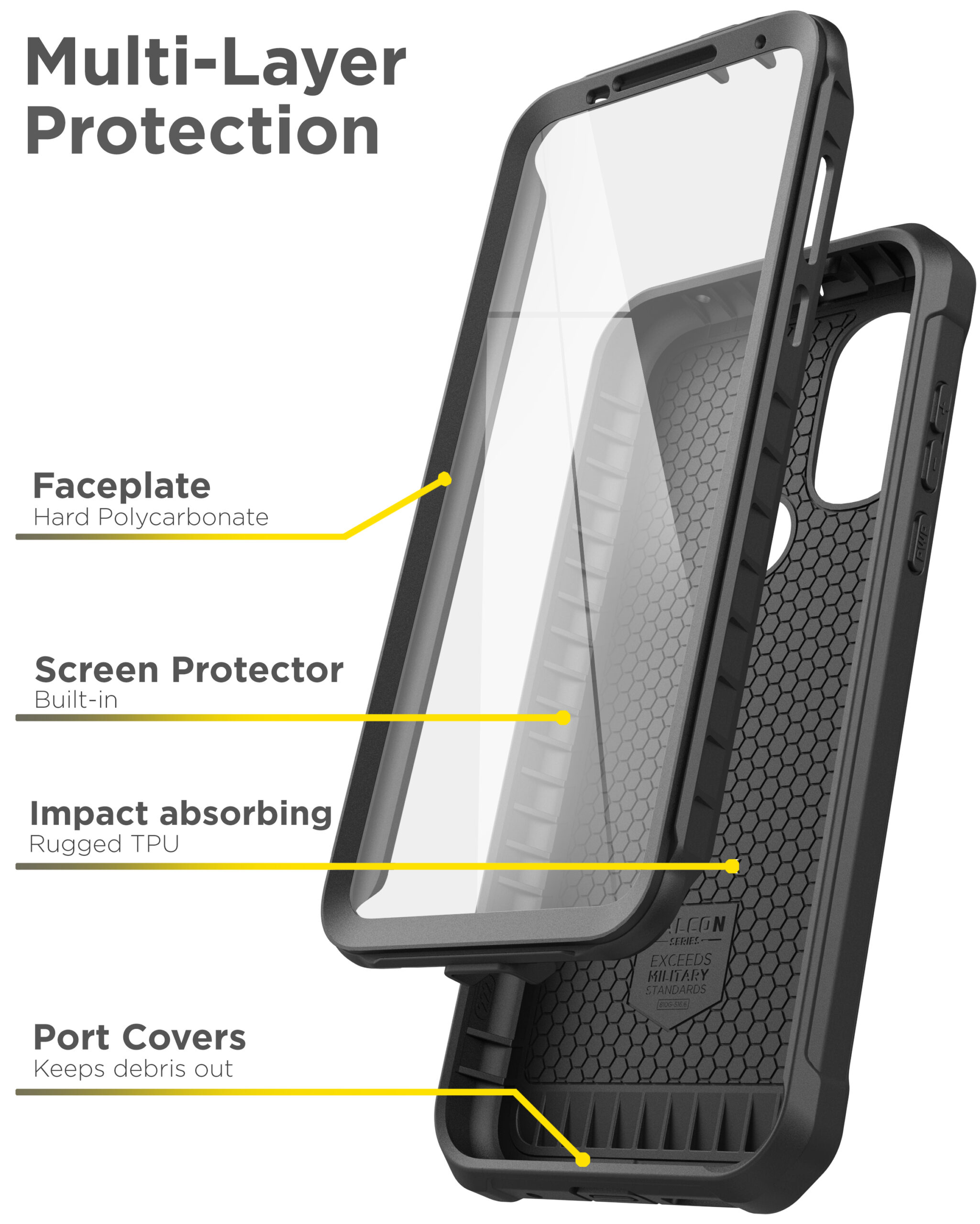  Stand Case Compatible for General Mobile Gm 22 Pro